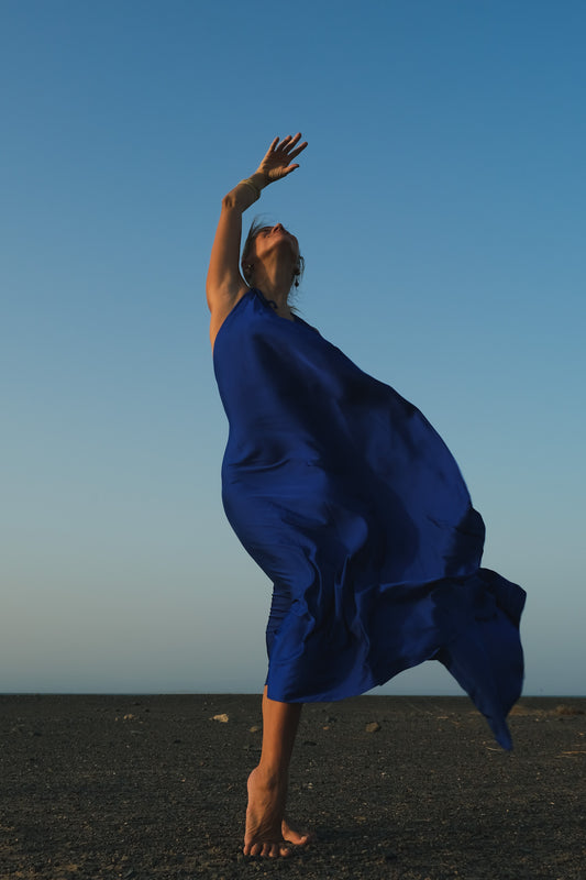 Sapphire Whisper Dress by June