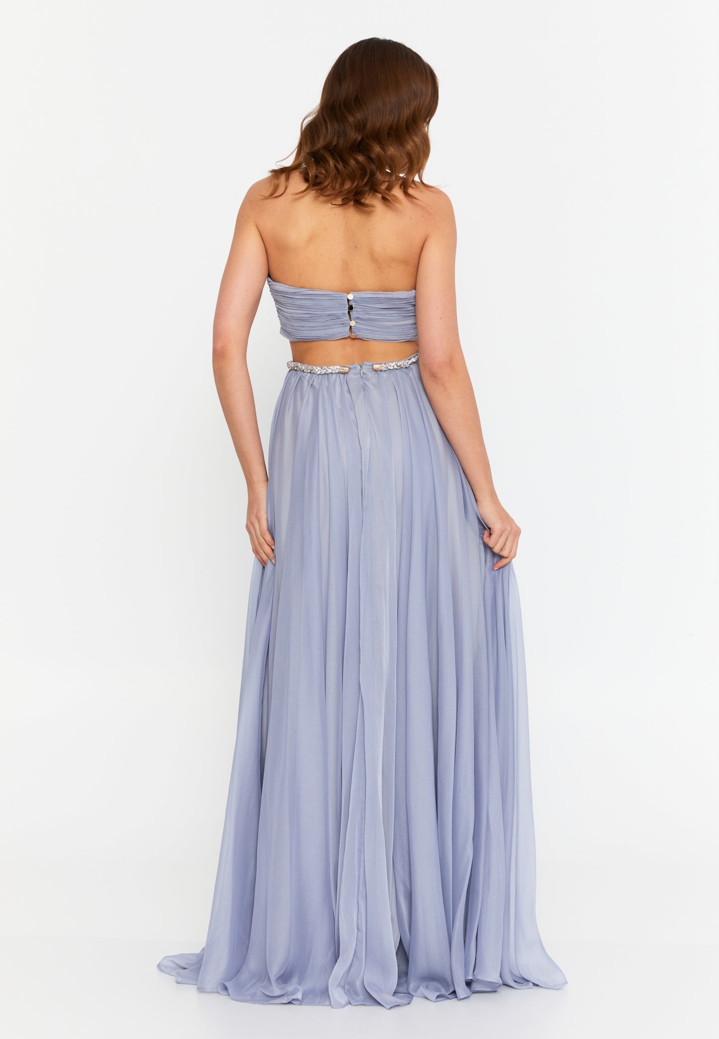“Serene” – Sleeveless Chiffon Maxi Dress