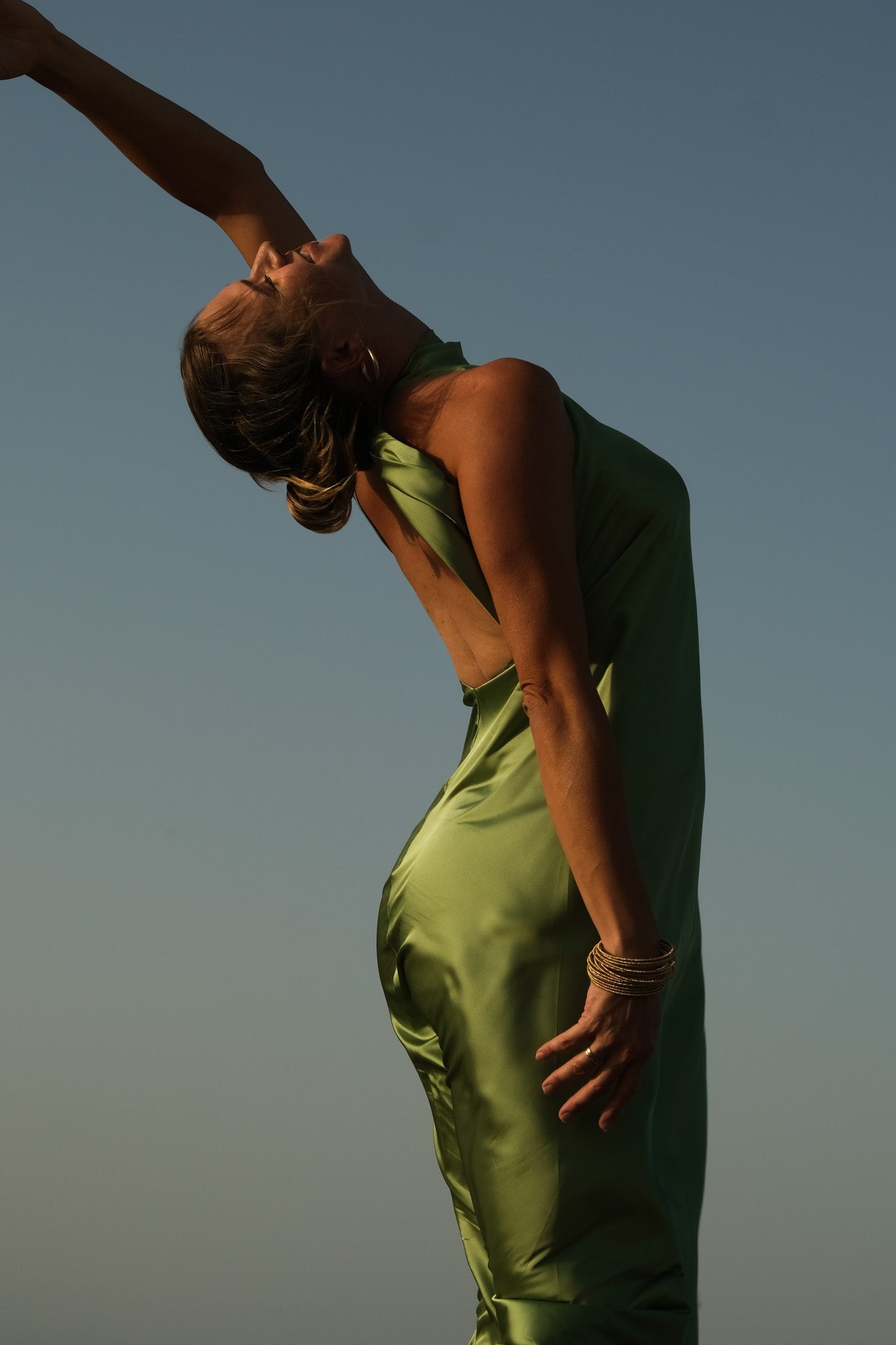 The Jade Mirage Dress by June